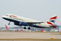 G-EUOB @ EGCC - British Airways - by Chris Hall