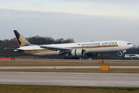 9V-SWN @ EGCC - Singapore Airlines - by Chris Hall