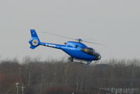 G-SKPP @ EGCC - Bournemouth Helicopters Ltd - by Chris Hall