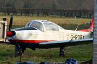 G-RORY @ NONE - on a private farm strip in Cheshire, UK - by Chris Hall