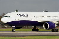 G-MONR @ EGCC - Monarch - by Chris Hall