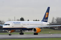 TF-FIU @ EGCC - Icelandair - by Chris Hall