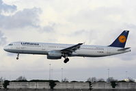 D-AIRM @ EGCC - Lufthansa - by Chris Hall