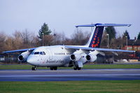 OO-DJT @ EGCC - Brussels Airlines - by Chris Hall