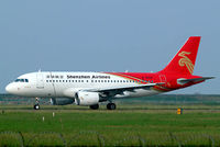 B-6159 @ ZGSZ - Airbus A319-115 [2905] (Shenzhen Airlines) Shenzhen-Baoan~B 23/10/2006 - by Ray Barber