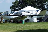N3214C @ KOSH - Beech E35 Bonanza [D-3878] Oshkosh~N 28/07/2008 - by Ray Barber