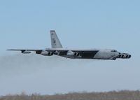 61-0021 @ BAD - Touch and go off Rwy 15 at Barksdale Air Force Base. - by paulp