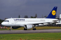 D-AILL @ EGCC - Lufthansa - by Chris Hall