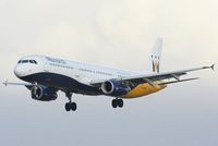 G-OZBH @ EGCC - Monarch - by Chris Hall