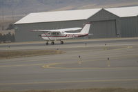 N46474 @ KBIL - Cessna 172 arrives at Billings Logan