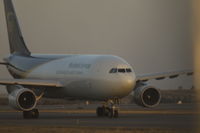 N122UP @ KBIL - UPS Airbus A300 heavy preparing to depart Billings Logan