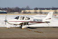 N7951G @ KIOW - Parked on the ramp in the morning sun