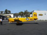 N45TB @ SZP - 1956 Beech D-45 as T-34B MENTOR, Continental O-470-13 225 Hp, refueling - by Doug Robertson