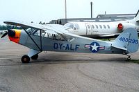OY-ALF @ EKVJ - Piper J-3C-65 Cub [12591] Stauning~OY 10/06/2000. - by Ray Barber