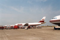 OO-DLC @ BRU - DHL - by Henk Geerlings