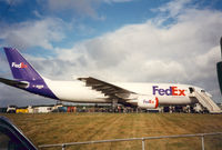 F-WWAX @ EGLF - Fedex - by Henk Geerlings