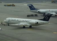 D-AFKA @ LOWW - Contact Air Fokker 100 - by Thomas Ranner
