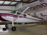 N2219D - In the Hanger - by Z Simmons