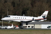 N752QS @ BFI - Landing at BFI on a chilly winters day - by Duncan Kirk