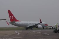 HB-IIQ @ EGSH - Under tow at Norwich. - by Graham Reeve