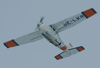 SE-LKR @ ESVQ - Cessna 172RG Cutlass II over Köping airport - by Hans Spritt