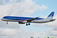 G-MEDG @ EIDW - On short finals for r/w 28 - by Robert Kearney