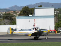 N99711 @ SZP - 1946 ERCO Ercoupe 415-D, Continental O-200 100 Hp upgrade, takeoff roll Rwy 04 - by Doug Robertson