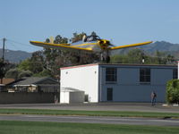 N99711 @ SZP - 1946 ERCO Ercoupe 415-D, Continental O-200 100 Hp upgrade, on final Rwy 04 - by Doug Robertson