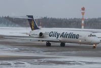 SE-DMC @ EFHK - City Airline MD87 - by Andy Graf-VAP
