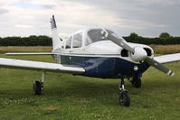 G-XENA @ X5FB - Piper PA-28-161 Cherokee Arrow at Fishburn Airfield, UK in July 2010. - by Malcolm Clarke