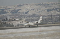 N804QS @ KBIL - Citation at BIL