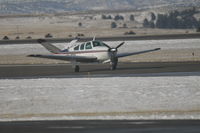 N9487S @ KBIL - Nice looking Bonanza at Billings Logan