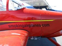 N999ST @ SZP - 1996 Nelson 2 VAN's RV-6A, Lycoming O-360-A1AB 180 Hp, aircraft smoke system kits-Web site. N999ST is equipped with an Airshow smoke system. - by Doug Robertson