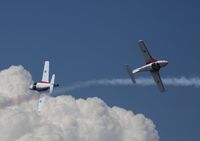 114058 @ KOQU - Quonset Point 2009 - Snowbird Solos 8, 9 (114109, 114058) - by Mark Silvestri