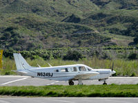 N6249J @ SZP - 1976 Piper PA-32R-300 LANCE, Lycoming TIO-540-K1G5D 300 Hp turbo upgrade, taxi - by Doug Robertson