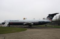 G-AVMU @ EGSU - BAC One Eleven - by Mark Pasqualino