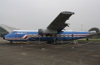 G-APWJ @ EGSU - Handley Page Ltd Dart Herald