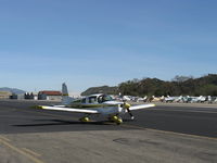 N5466L @ SZP - 1973 Grumman American AA-5 TRAVELER, Lycoming O-320-E2G 150 Hp, taxi to 04 - by Doug Robertson