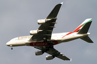 A6-EDD @ EGLL - Airbus A380-861 [020] (Emirates Airlines) Home~G 08/12/2009. - by Ray Barber