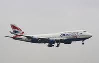 G-CIVL @ EGLL - Boeing 747-400 - by Mark Pasqualino