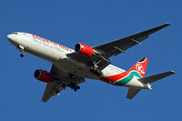 5Y-KYZ @ EGLL - Boeing 777-2U8ER [36124] (Kenya Airways) Home~G 10/12/2009. - by Ray Barber