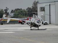 N90570 @ L67 - Parked outside of in the area by Mercy Air parking - by Helicopterfriend