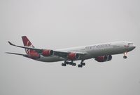 G-VWIN @ EGLL - Airbus A340-600