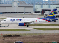 F-WWIZ @ LFBO - C/n 4595 - To be N607NK - by Shunn311