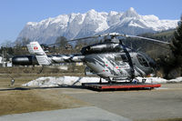 HB-ZKE @ LOSJ - this Explorer is leased for winter season ambulance duties. - by Joop de Groot