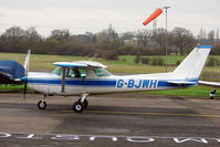 G-BJWH @ EGTR - 1982 Reims Aviation Sa REIMS CESSNA F152, c/n: 1919 at Elstree