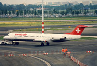 HB-IVH @ AMS - Swissair - by Henk Geerlings
