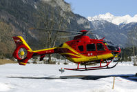 OE-XSH @ LOIW - 'Heli 1' departing for yet another mission n the nearby ski slopes.