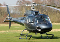 G-GMCM @ EGCB - Privately operated AS350B2 Squirrel (c/n 4576). - by Shaun Connor
