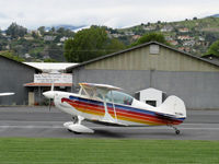 N22BU @ SZP - 1987 Bruner/Ulmer CHRISTEN EAGLE II, Lycoming AEIO-360 180 Hp, landing roll Rwy 22 - by Doug Robertson